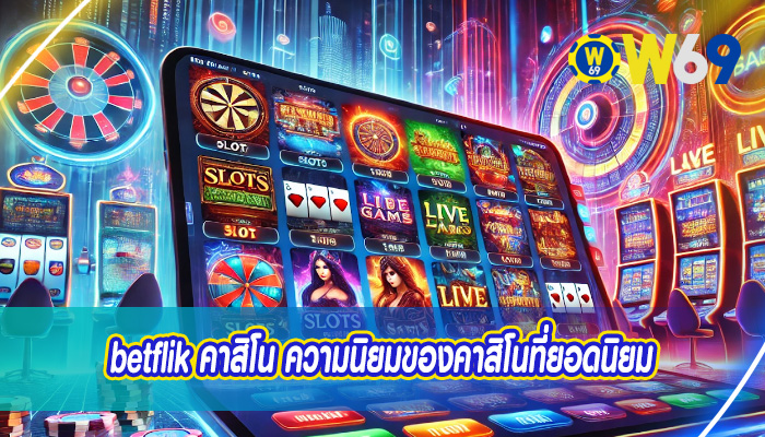 betflik คาสิโน ความนิยมของคาสิโนที่ยอดนิยม