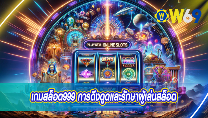 เกมสล็อต999 การดึงดูดและรักษาผู้เล่นสล็อต